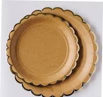 Amazon.com: Healeved 8pcs Round Disposable Kraft Paper ...
