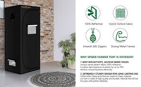 Check spelling or type a new query. Sf1000 Led Grow Light Full Spectrum 70x70x160cm Grow Tent Kits Carbon Spiderfarmereu