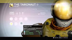 This exotic titan helmet is remarkable. Destiny Ttk The Taikonaut Exotic Helmet Youtube