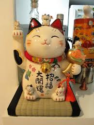 Maneki Neko You See In Restaurants For Good Luck Nekko Means Cat Neko Cat Neko Maneki Neko