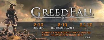 The old world is dying. Greedfall Home Facebook