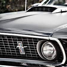 I Have Always Thought Vintage Mustang Looks The Best In Black With The Chrome Trim Vintage Mustang Mustang Cars Vintage Trucks