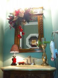 Christmas Bathroom Decor Ideas Christmas Bathroom Decor Christmas Bathroom Christmas Mirror