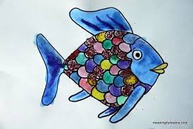 Print off the free rainbow fish template. Generosity Through Rainbow Fish