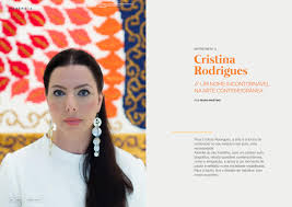 Her art work was the main feature and cover of 2016's january/february issue of the american magazine sculpture. Cristina Rodrigues Um Nome Incontornavel Na Arte Contemporanea By One World Issuu