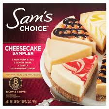 According to the food and drug administration (fda), this recall involves four packs of weight watchers smart ones chocolate chip cookie dough sundae frozen desserts, which contain pieces of cookie dough that tested positive for listeria. Sam S Choice Cheesecake Sampler 28 Oz 8 Count Walmart Com Walmart Com