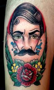 Neotraditional Face And Rose Tattoos For Guys Neo Traditional Tattoo Tattoos