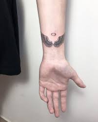 It also reminds one of the winged messenger of the gods in greek mythology. You Dont Have To See Your Guardian Angel To Know You Have One Wrist Tattoos For Guys Wrist Tattoos Tattoos For Guys