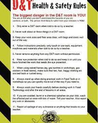 You will need an email prior to the workshop. Michael Oyebode On Instagram D T Health And Safety Rules Poster A Very Useful Poster To Have In The Workshop Dtteacher Moyebodeteacher Com