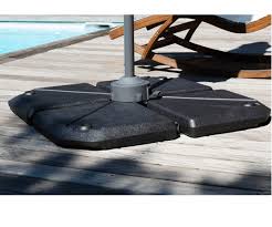 Lot de 4 lests à remplir pour mât déporté