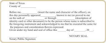 What Are The Authorized Duties Of A Notary In Texas?