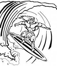 Find & download free graphic resources for surfboard. Surfboard Coloring Page Coloring Pages For Kids And For Adults Coloring Home