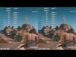 Pubg 1 0 Update 6 Radeon Rx 570 Vs Geforce Gtx 1060 3gb Youtube