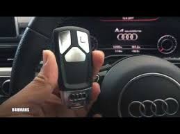 Audi A4 B9 Key Compartment Youtube