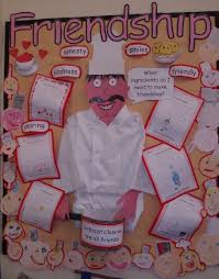 A Recipe For Friendship Classroom Display Photo From Shelley Cute Character Education Idea Classroom Displays School Displays School Activities
