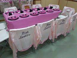 Grease is just a party waiting to happen! Pink Ladies Table Grease Birthday Party Grease Party Grease Birthday Party Ideas
