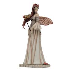 Vintage Rose Masquerade Fairy Figurine by Jessica Galbreth #JGSVR