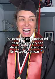 Graduación en Artes Escénicas en UCV