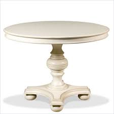 Riverside Furniture Placid Cove 42 Inch Round Oval Dining Table In Honeysuckle White 16753 16754 Kit Round Dining Table Dining Table Round Dining