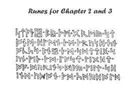 So here i receive my character. Hobbit Runes Worksheet