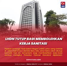 Thank you for considering lembaga hasil dalam negeri malaysia (lhdnm) as your preferred career. Makmur Johor Postermakmurjohor Lhdn Tutup Bagi Facebook