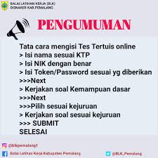 Balai besar pengembangan latihan kerja luar negeri (bbplkln) bekasi lebih dikenal dengan nama cevest yang merupakan kepanjangan dari centre for vocational and extention service training. Soal Tes Tertulis Blk