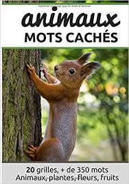 Printable crosswords with picture clues for kids to learn, practise and revise english vocabulary. Animaux Mots Caches French Word Search French Crossword Adult Mixed Words On Nature Solution Included On Animals Fruits Plants Flowers Practice French With Fun French Edition Edition My French Crossword Exercices