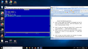 Qbasic Program Program To Calculate Area And Perimeter Of Rectangle Youtube