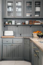 Learn the best ways to open up the possibilities of your kitchen cabinets with this easy 5 step guide, complete with color recommendations from sue wadden. Our Modern Cottage Kitchen Makeover On The Cheap Chris Loves Julia