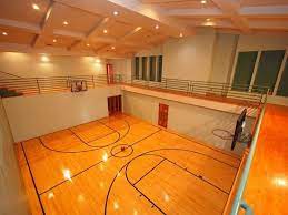 Indoor basketball court costs building an indoor gym ranges from $11,000 to $40,000. Home Owner Buff Hob Home Basketball Court At Home Gym Dream House