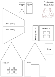 Template For Gingerbread House 7 Free Printable Gingerbreadhouset In 2020 Gingerbread House Template Printable Gingerbread House Template Gingerbread House Patterns