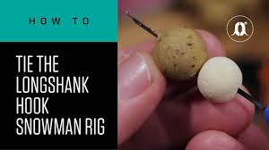 A little character i did to train my skills in rigging. Carp Fishing How To Tying The Longshank Hook Snowman Rig Carp Fishing 2020 Youtube