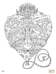 Zentangle coloring page to print and color. Raccoon With Tribal Pattern Super Coloring Pattern Coloring Pages Coloring Pages Animal Coloring Pages