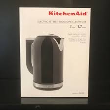 Since 1919, the kitchenaid brand has become synonymous with quality kitchen products. Kitchenaid Electric Kettle New In Box Onyx Black For Sale In Riverbank Ca Offerup