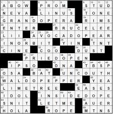 Nyt crossword puzzle is available 7 days a week and can be played either online (you need an active subscription though) or the print version found on the new york times newspaper. Does The New York Times Crossword Puzzle Have A Sexism Problem Ravishly