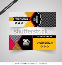 Vector Business Standard Size Food Web Banners Set Modern Design Concept For Corporate Website Advertising Web Banner Food Web Website Advertising