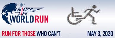 In the wings for life world run, all participants start simultaneously around the globe. My Chosen Charity Bjorn Dunkerbeck