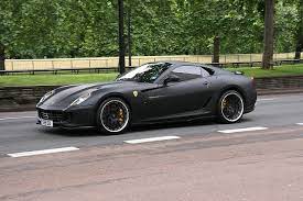 Mat Black Ferrari 599 Gtb Fiorano Hamann Ferrari 599 Ferrari Matte Black Cars