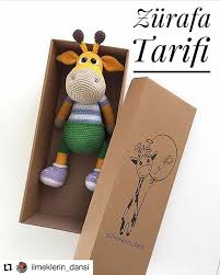 Instagram 2020 Zurafa Oyuncak Amigurumi