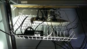 It is large enough to hold most surge protectors and power strips. Diy Computer Desk Cable Management Novocom Top