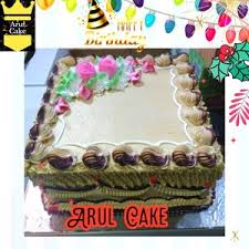 Sajian kue ulang tahun tart adalah salah satu resep mudah untuk dibuat dirumah. Kue Ulang Tahun Arul Cake Pasar Senen Senen Makanan Delivery Menu Grabfood Id