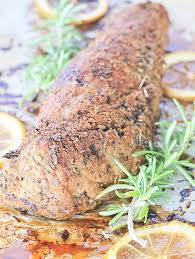 I've actually never cooked pork tenderloin on the stovetop until i tried this recipe. Baked Pork Tenderloin Whole30 Paleo Gluten Free Finished With Salt