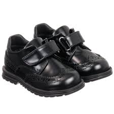 Boys Black Leather Shoes For Boy By Dolce Gabbana Discover The Latest Designer Shoes For Kids Online