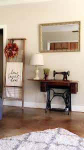 Decorate With Antique Sewing Machine My Mamaws Antique Singer Sewing Machine Is Always A Vintage Sewing Table Antique Sewing Machines Old Sewing Machine Table