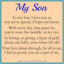 Special Person Birthday Blessing For My Son Cute To My Son Isaiah I Love You From Mom My Son Quotes I Love My Son I Love My Daughter