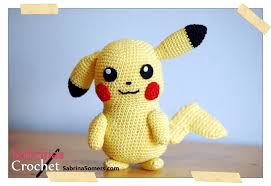 20 of the best crochet pokemon patterns! Crochet Pattern Pikachu Sabrina S Crochet Pokemon Crochet Pattern Crochet Pokemon Crochet Patterns Amigurumi