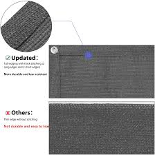 Balkon wind und sichtschutz transparen : Leicht Transparent Wind Und Uv Schutz Wetterfest 75 X 500cm Anthrazit Mit Osen Sekey Balkon Sichtschutz Balkonabdeckung Hdpe 220 G M Nylon Kabelbinder Und Kordel Gartenmobel Zubehor Garten