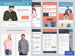 Materia Ecommerce App Design Freebiesbug Ecommerce App Web Design Freebies Ecommerce Web Design