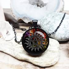 Comes in 2 sizes small tattoo measures 1 inch by 125. Anti Demon Tattoo Supernatural Necklace Anti Possession Necklace Dean Winchester Necklace Anti Demon Charm Necklace Sam Necklace Protection Wish