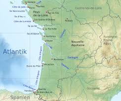 Freie kommerzielle nutzung keine namensnennung bilder in höchster qualität. Karte Der Atlantikkuste In Frankreich Mit Einigen Sehenswurdigkeiten Frankreich Urlaub Frankreich Atlantikkuste Frankreich Karte